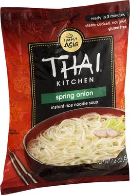 Instant rice noodle soup