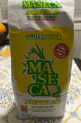 Instant yellow corn masa flour