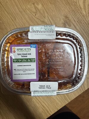 Island Jerk Salmon Meal