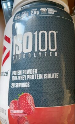 ISO 100 hydrolized protein powder