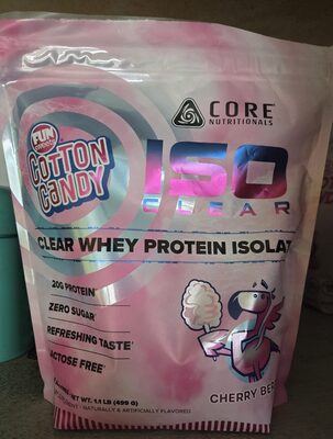ISO Clear Whey Protein cherry Berry