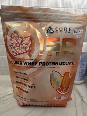 ISO Clear Whey Protein (orange cream)
