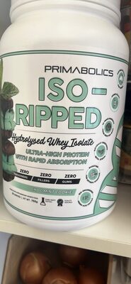 ISO-RIPPED Hydrolysed Whey Isolate Choc Mint Cookie
