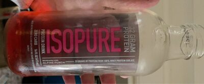 Isopure protein drink