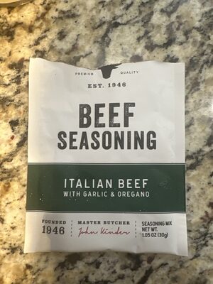 Italian Beef Seasoning