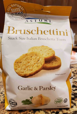Italian bruschettini toasts