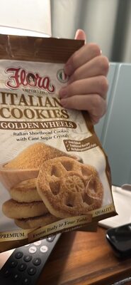 Italian Shortbread Cookies Golden Wheels