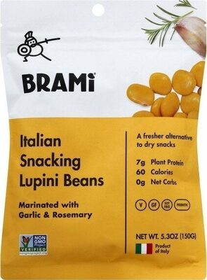 Italian Snacking Lupini Beans, Garlic & Rosemary
