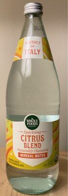 Italian Sparkling Citrus Blend Mineral Water