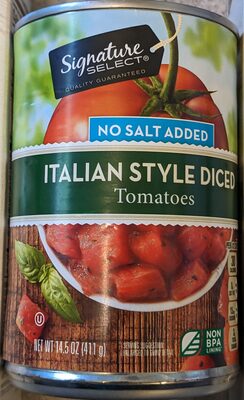 Italian Style Diced Tomatoes
