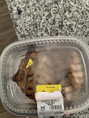 Italian Style Herb Grilled Chicken Breast