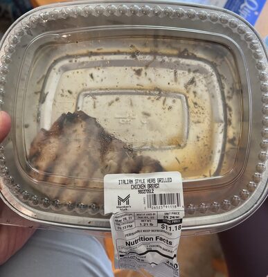 Italian Style Herb Grilled Chicken Breast