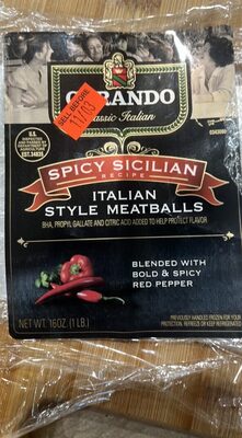 Italian Style Meatballs
