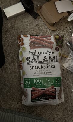 Italian style snack sticks