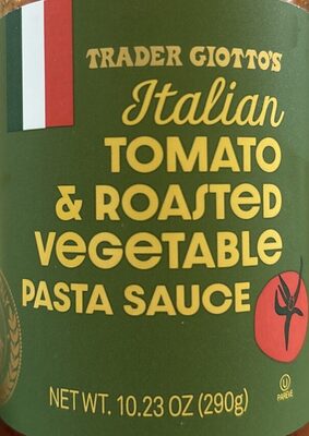 Italian Tomato & Roasted Vegetable Pasta Sauce