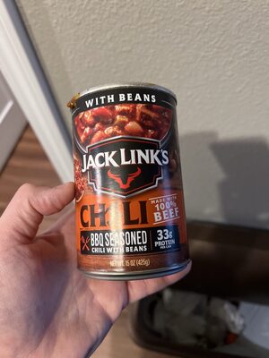 Jack Links Chili Bbq Seasoned Chili With Beans