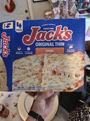 Jacks Original Thin Cheese Pizza