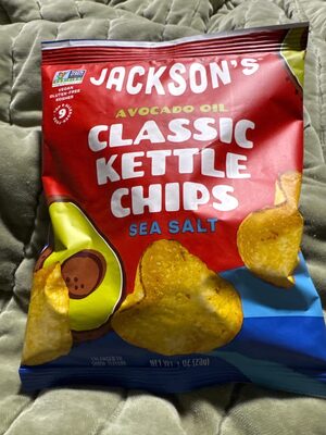 Jacksonās Sea Salt Chips