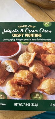Jalapeño & Cream Cheese Crispy Wontons