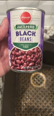Jalapeño Flavored Black Beans