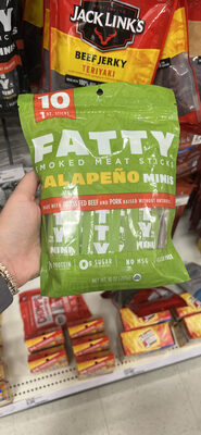 Jalapeño Minis Smoked Meat Sticks