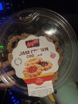 Jam Crown Cookies