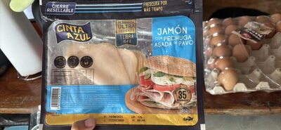 JAMÓN CON PECHUGA ASADA DE PAVO