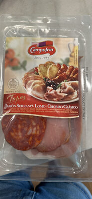 Jamón Serrano-Lomo-Chorizo Clásico