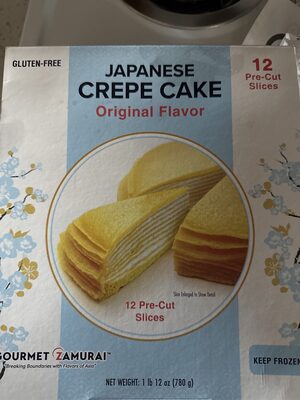 Japanese Crepe Cake Original Flavor