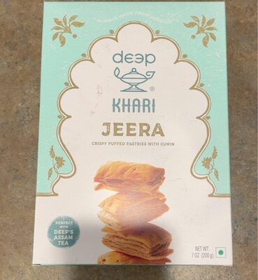 Jeera Khari Puffed Pastry