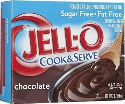 Jell o cook & serve reduced calorie pudding & pie filling