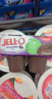Jello 4ct Chocolate Flavor