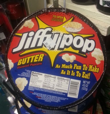 Jiffy Pop Butter Flavored Popcorn, 4.5 Oz., 4.5 OZ