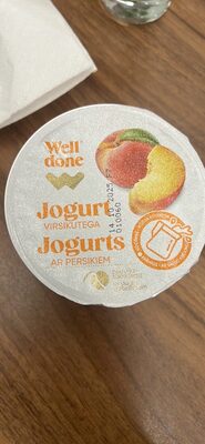 Jogurt ar persikiem