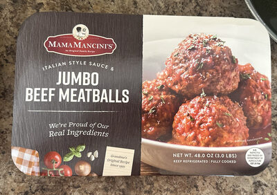 Jumbo Beef Meatballs