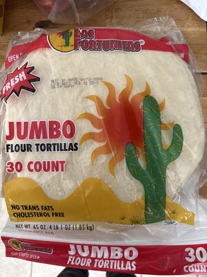 Jumbo Flour Tortillas