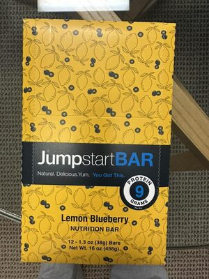 JumpstartBAR Lemon Blueberry Nutrition Bar