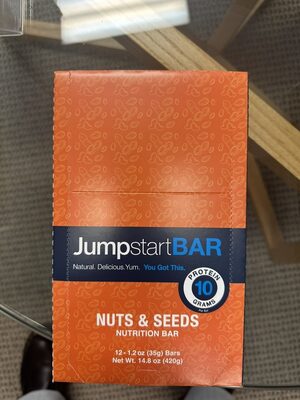 JumpstartBAR Nuts and Seeds Nutrition Bar