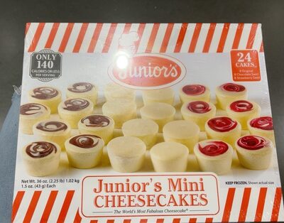 Junior's Mini Cheesecakes
