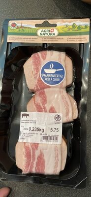 Juniorsteak mit Speck