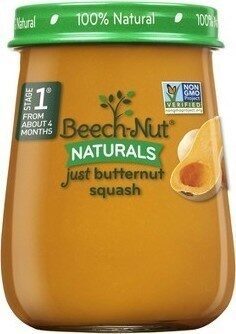 Just Butternut Squash Baby Food
