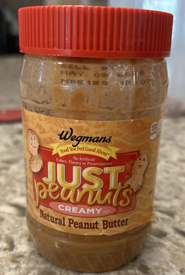 Just Peanuts Creamy Natural Peanut Butter
