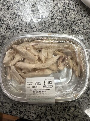Just Shredded Chicken All White Meat
