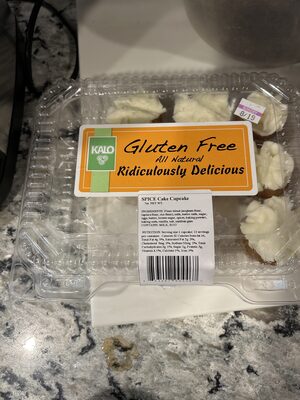 kalo gluten free spice cupcakes
