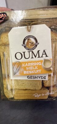 Karring Melk Beskuit Gesnyde