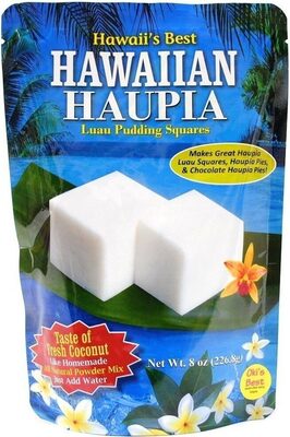 Kauai tropical syrup hawaiian haupia luau pudding squares