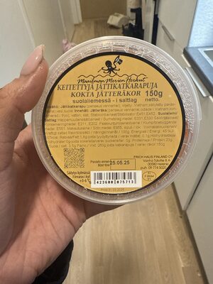 Keitettyjä Jättikatkarapuja