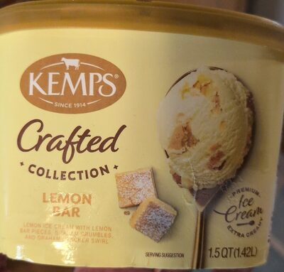 Kemps Lemon Bar Ice Cream