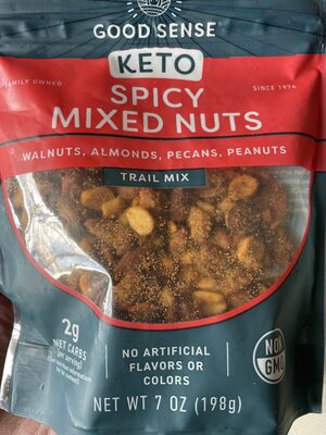 Keto Spicy Mixed Nuts