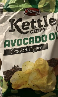 Kettle Chips Avocado Oil Cracked Pepper